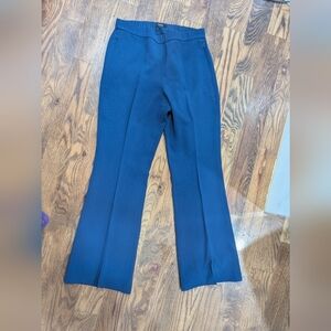 theory blue work slacks